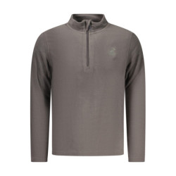 SUDADERA GRIS CON CREMALLERA PARA HOMBRE US GRAND