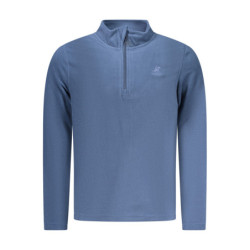 SWEAT-SHIRT BLEU À FERMETURE ÉCLAIR POUR HOMME US GRAND