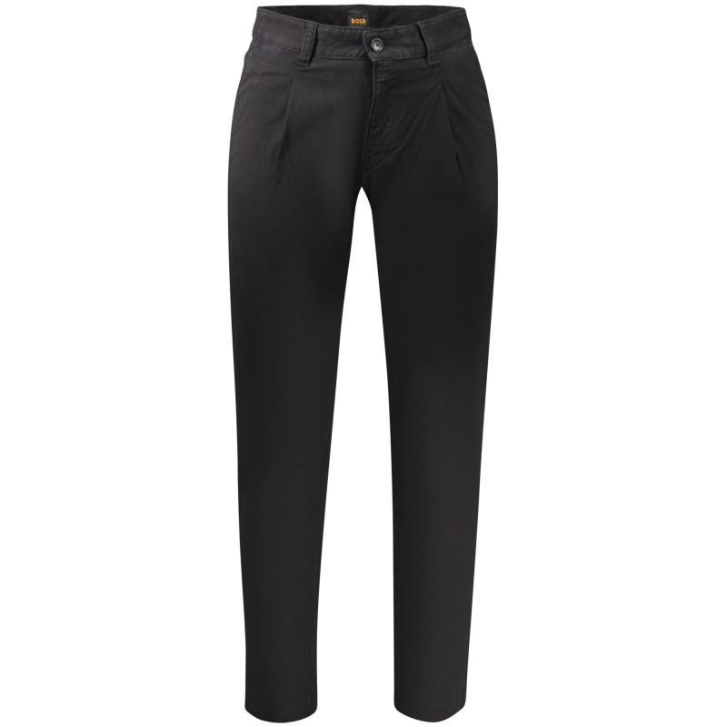 BOSS PANTALONE UOMO NERO