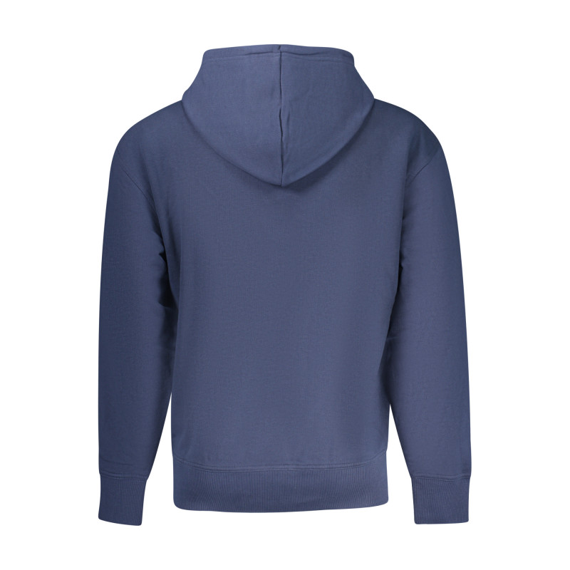 BOSS MEN'S BLUE ZIP-UP SWEATSHIRT