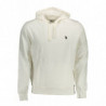U.S. POLO FELPA SENZA ZIP UOMO BIANCO