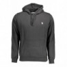 SWEAT-SHIRT US POLO SANS ZIP NOIR HOMME