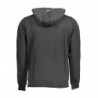 US POLO SWEATSHIRT WITHOUT ZIP BLACK MAN