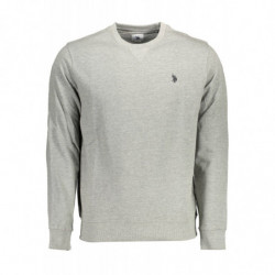 SUDADERA POLO US SIN CREMALLERA GRIS HOMBRE