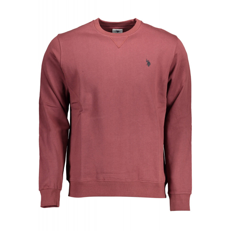 SWEAT-SHIRT US POLO SANS ZIP VIOLET HOMME