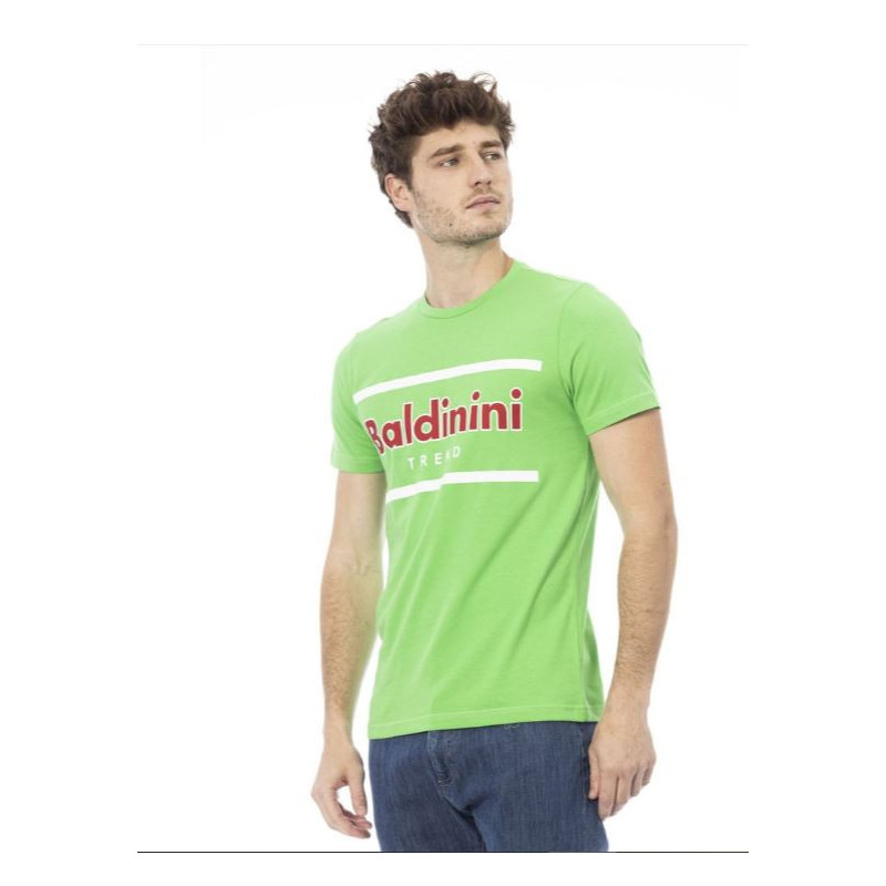 Baldinini Trend T-shirts Vert Homme TSU540_COMO_VERDE