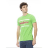 Baldinini Trend T-shirts Vert Homme TSU540_COMO_VERDE