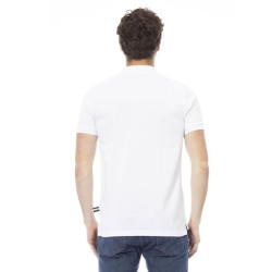 Baldinini Trend Polo Blanc Homme MOD.3PO_SONDRIO_BiancoOro