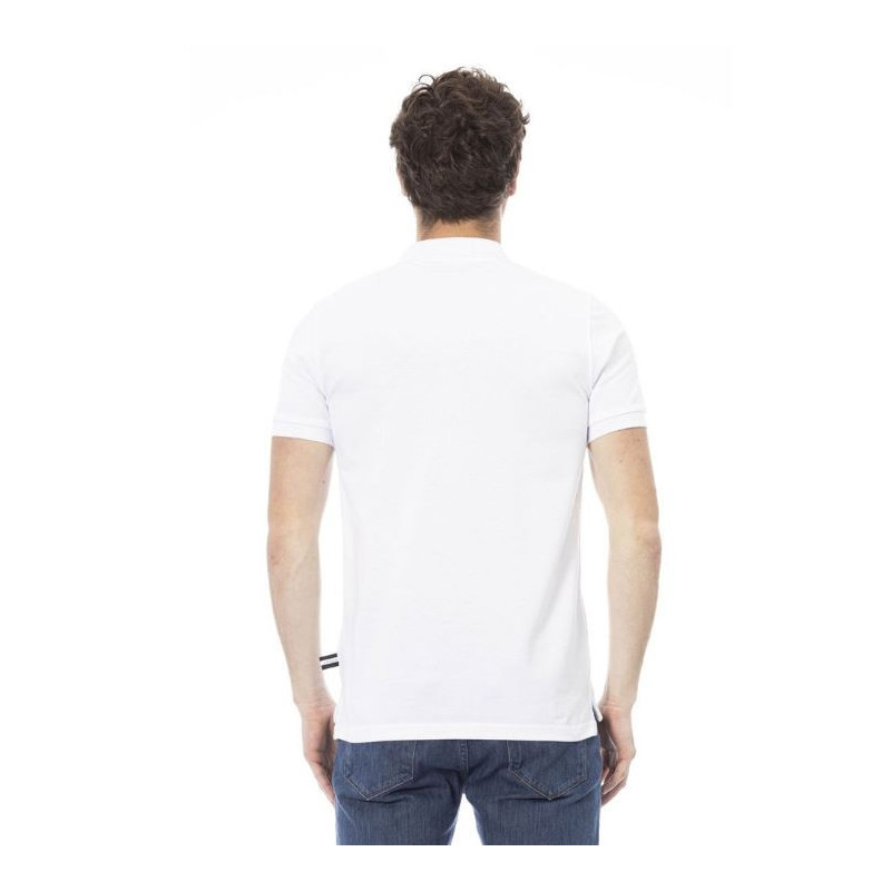 Baldinini Trend Polo Blanc Homme MOD.3PO_SONDRIO_BiancoOro