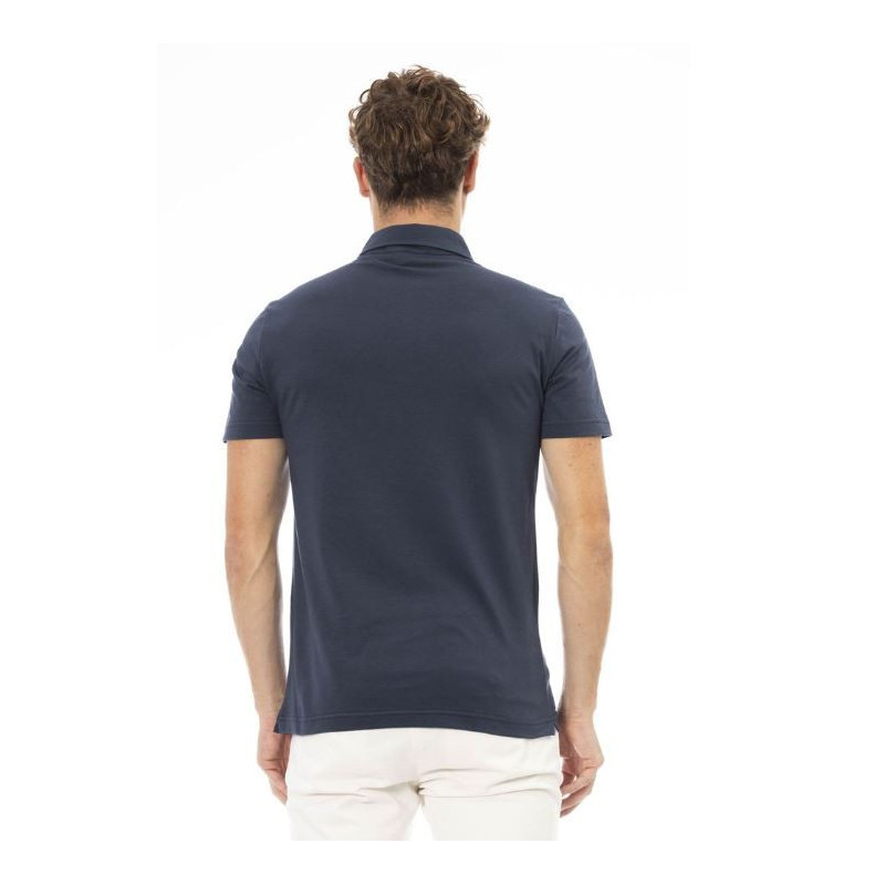 Baldinini Trend Polo Bleu Homme PO83_COMO_Blue1-4