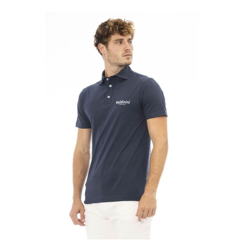 Baldinini Trend Polo Bleu Homme PO83_COMO_Blue1-4