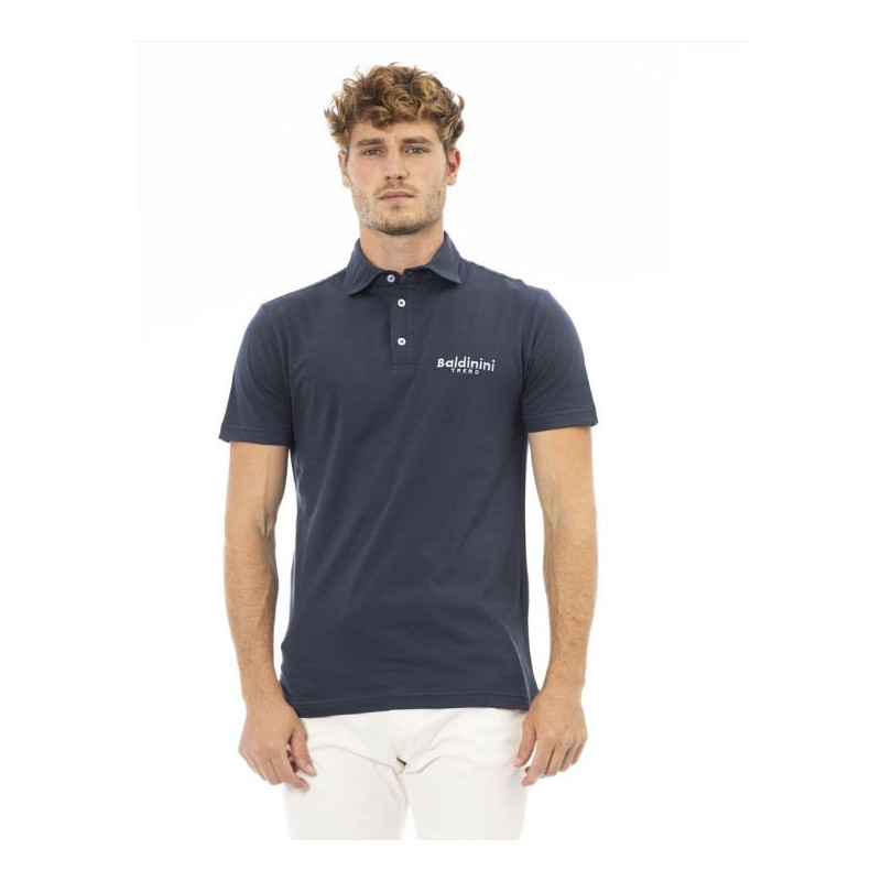 Baldinini Trend Polo Bleu Homme PO83_COMO_Blue1-4