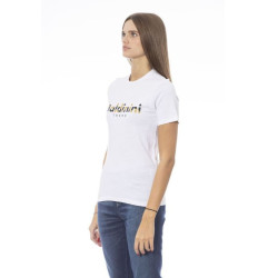 Baldinini Trend T-shirts Blanc Femme TSD04_MANTOVA_BiancoWhite