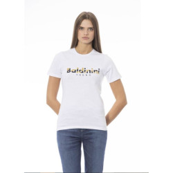 Baldinini Trend T-shirts Blanc Femme TSD04_MANTOVA_BiancoWhite