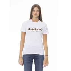 Baldinini Trend T-shirts Blanc Femme TSD04_MANTOVA_BiancoWhite