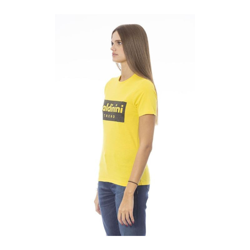 Baldinini Trend T-shirts Jaune Femme TSD07_MANTOVA_GialloYellow