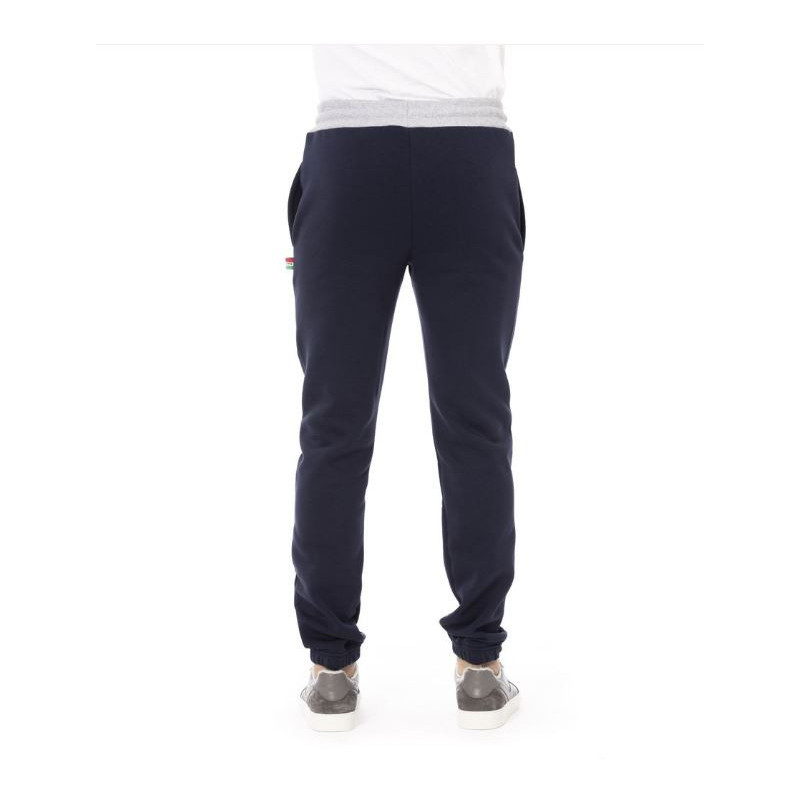 Baldinini Trend Pantalon de jogging Bleu Homme 1411218N_COMO_NAVYGREY