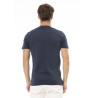 Baldinini Trend T-shirts Bleu Homme TSU543_COMO_Blu1-4