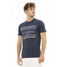 Baldinini Trend T-shirts Bleu Homme TSU543_COMO_Blu1-4