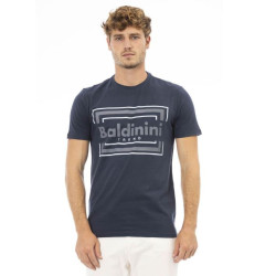 Baldinini Trend T-shirts Bleu Homme TSU543_COMO_Blu1-4