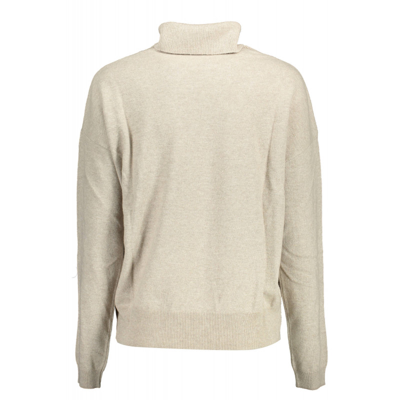POLO BEIGE DE CUELLO ALTO PARA MUJER DE EE. UU.