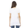 Just Cavalli Beachwear T-shirts Blanc Femme L44151GRBC_WHITEORANGE
