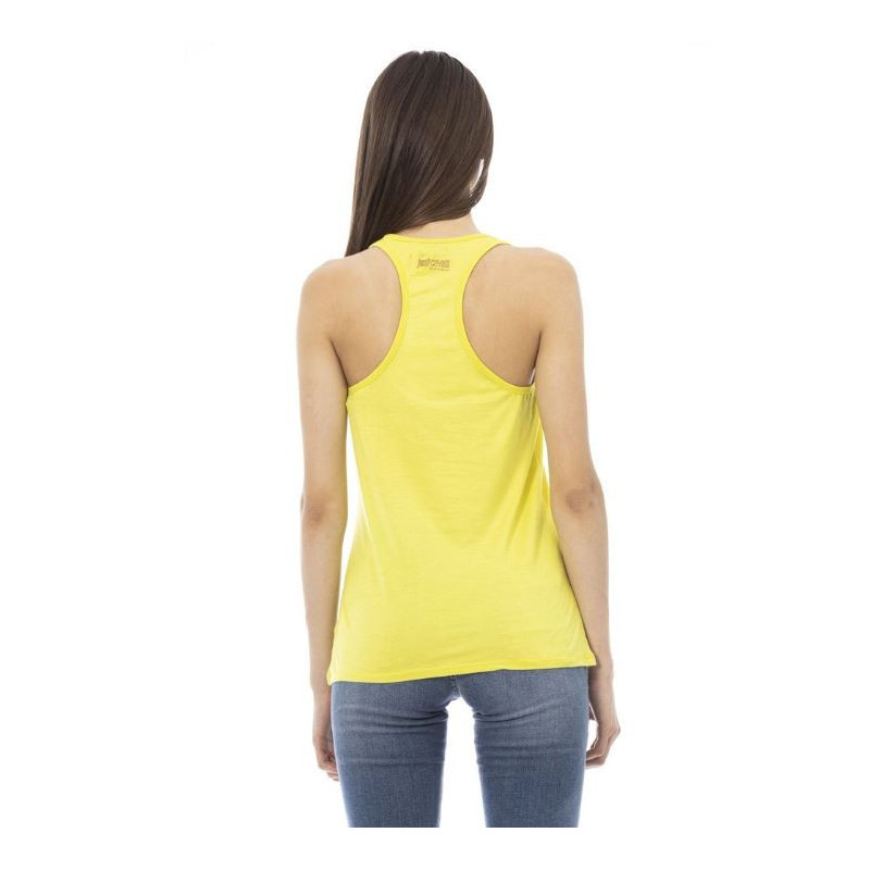 Just Cavalli Beachwear Top Jaune Femme D40151GRBC_LIME