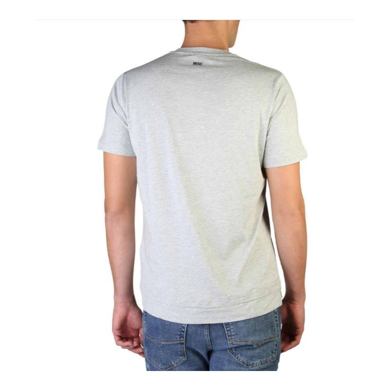 Diesel T-shirts Gris Homme T-CHERUBIK-NEW_00SW7Q_0091A_912