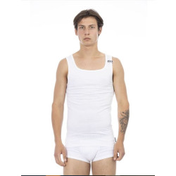 Bikkembergs T-shirts Blanc Homme BKK1UTT01BI_BiancoWhite