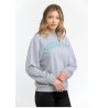 Trussardi Sweat-shirts Gris Femme 36F000321T002191_E682MelangeGreyPrintWaterGreen