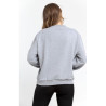 Trussardi Sweat-shirts Gris Femme 36F000321T002191_E682MelangeGreyPrintWaterGreen