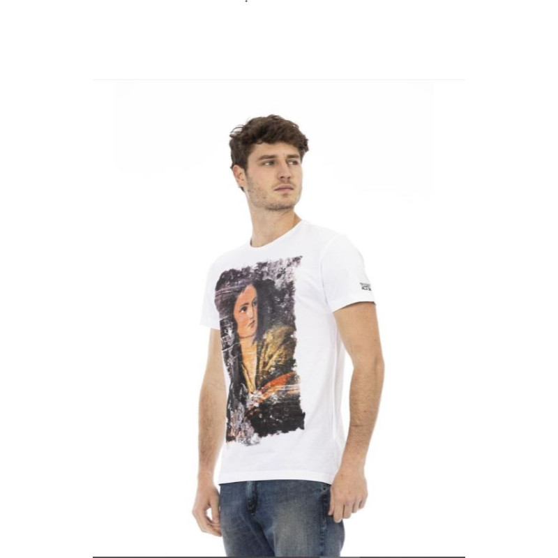 Trussardi Action T-shirts Blanc Homme 2AT21_01White