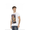 Trussardi Action T-shirts Blanc Homme 2AT21_01White