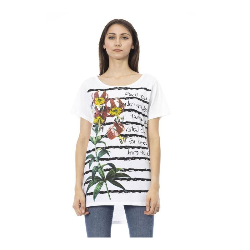 Trussardi Action T-shirts Blanc Femme 2BT04A_001WHITE