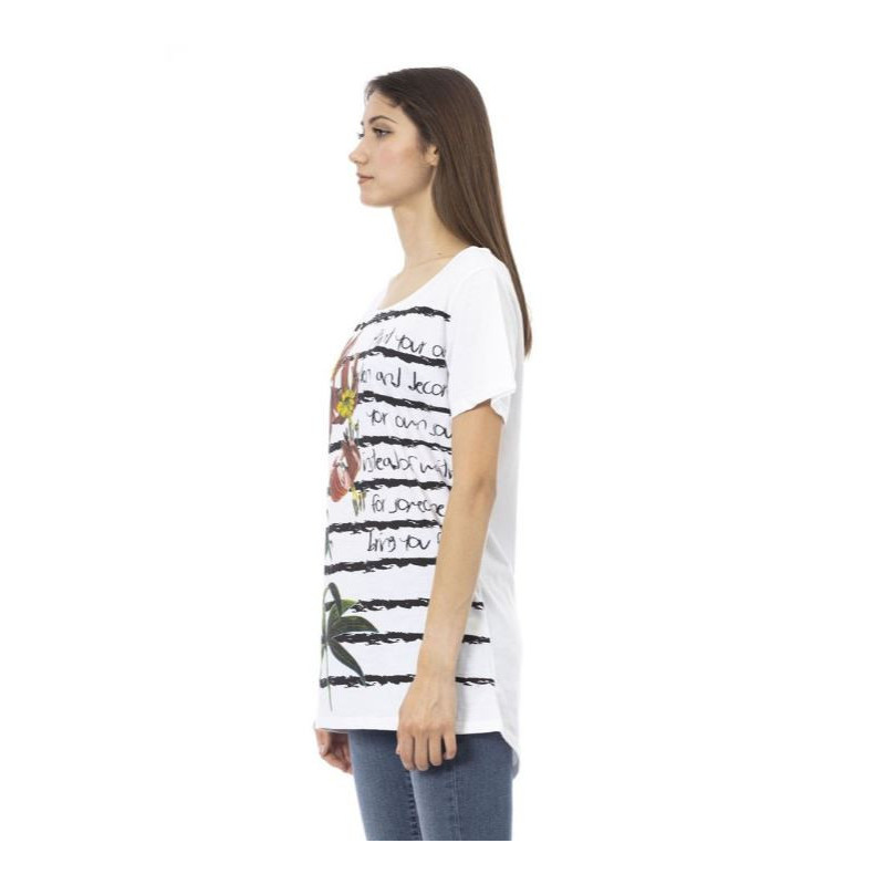 Trussardi Action T-shirts Blanc Femme 2BT04A_001WHITE