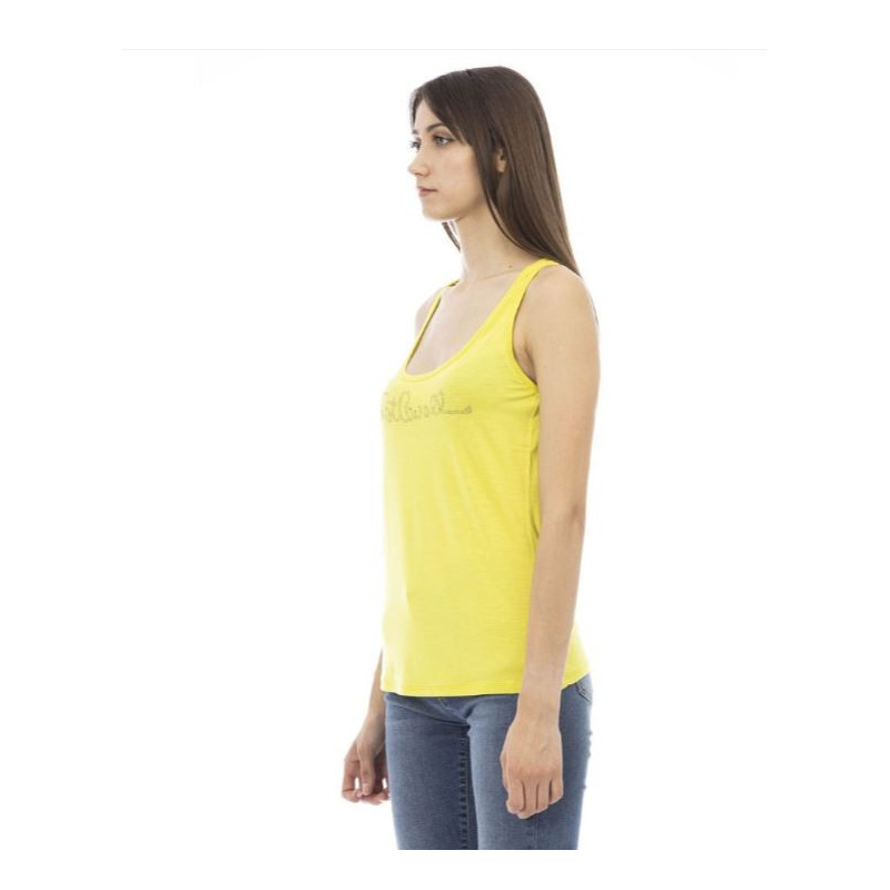 Just Cavalli Beachwear Top Jaune Femme D40151GRBC_LIME