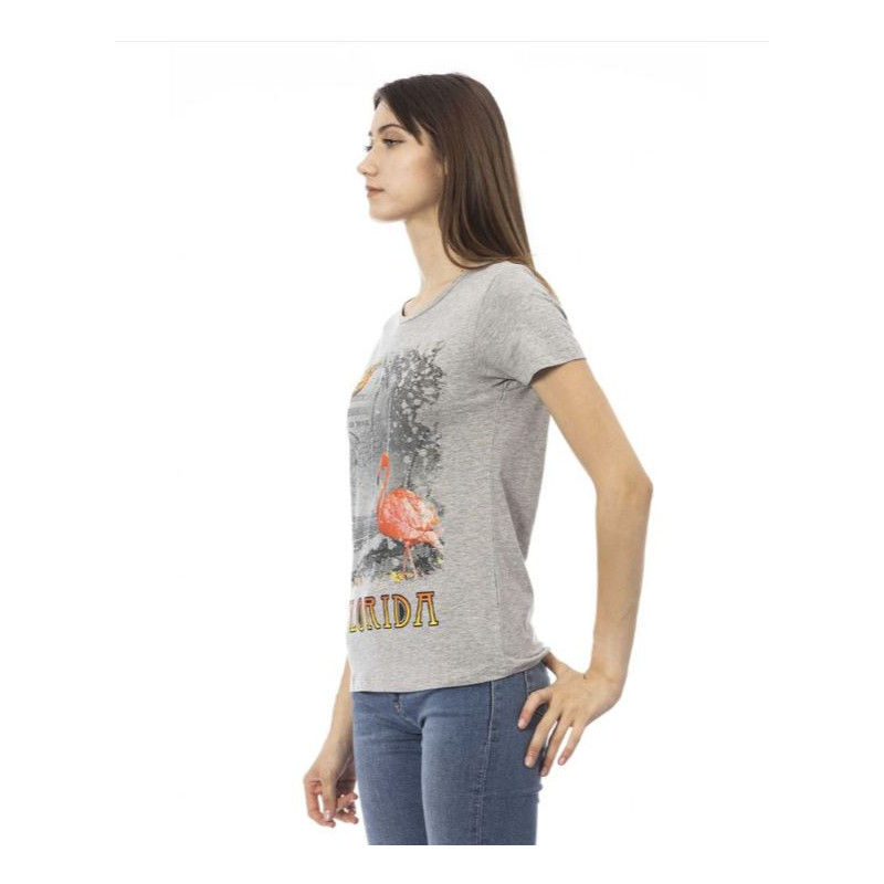 Trussardi Action T-shirts Gris Femme 2BT10_12Grey