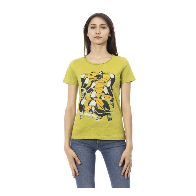 Trussardi Action T-shirts Vert Femme 2BT15_160Green