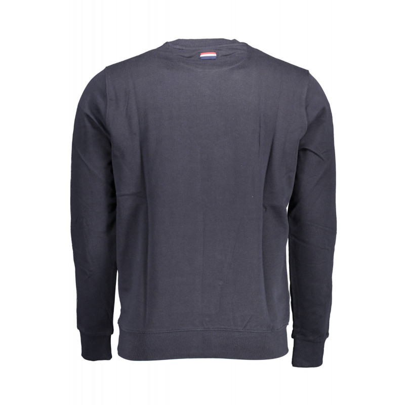 SWEAT-SHIRT US POLO SANS ZIP BLEU HOMME