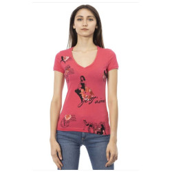 Trussardi Action T-shirts Rose Femme 2BT05_31Ciclamino