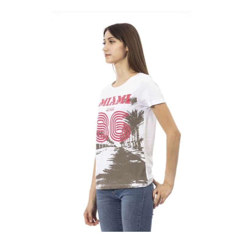 Trussardi Action T-shirts Blanc Femme 2BT11_001WHITE