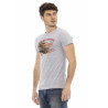 Trussardi Action T-shirts Gris Homme 2AT02B_13Grey
