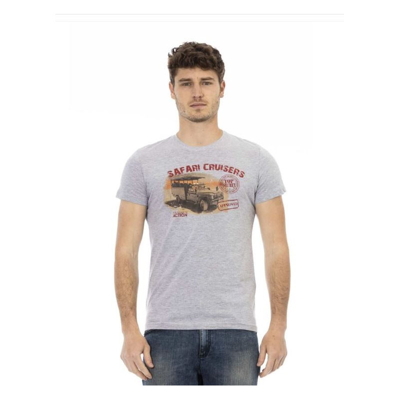 Trussardi Action T-shirts Gris Homme 2AT02B_13Grey