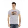Trussardi Action T-shirts Gris Homme 2AT02B_13Grey