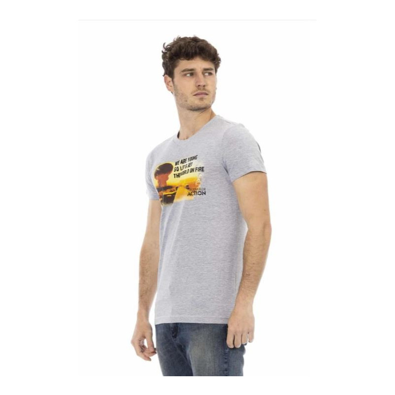 Trussardi Action T-shirts Gris Homme 2AT02C_13Grey