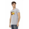 Trussardi Action T-shirts Gris Homme 2AT02C_13Grey