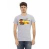 Trussardi Action T-shirts Gris Homme 2AT02C_13Grey