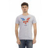 Trussardi Action T-shirts Gris Homme 2AT02F_13Grey