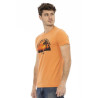 Trussardi Action T-shirts Orange Homme 2AT03B_83Orange