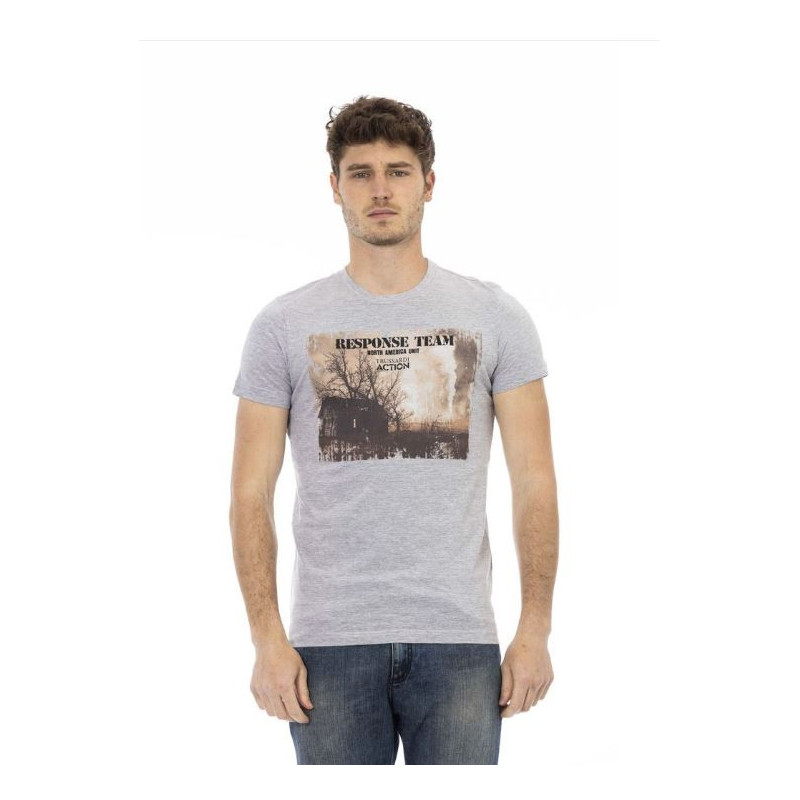 Trussardi Action T-shirts Gris Homme 2AT03D_13Grey